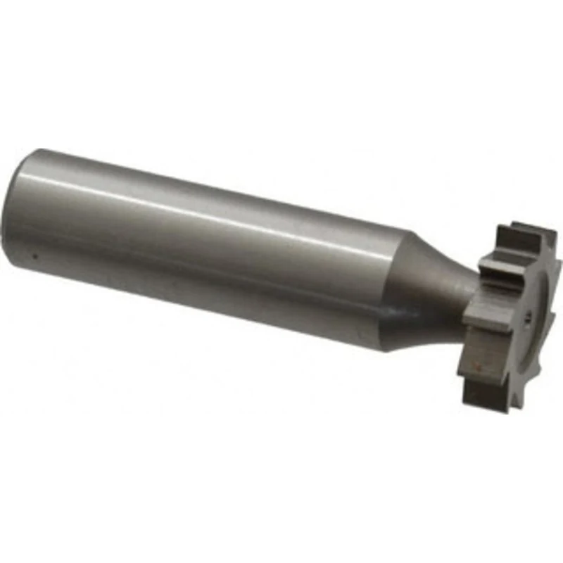 Made in USA ANSI 606 (Old Std # 9) 3/4 Cut Diam, 3/16 Cut Width, 1/2 Shank, Straight-Tooth Woodruff Keyseat Cutter Hi...